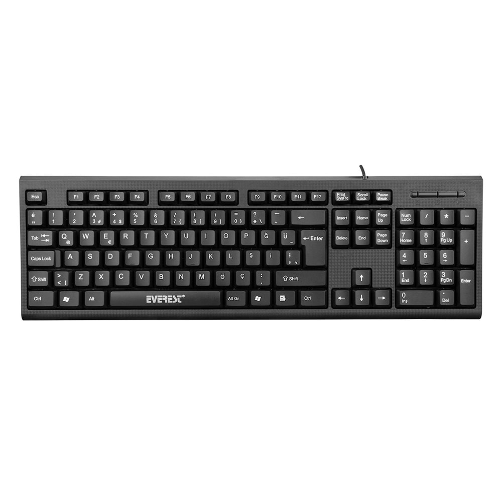 Everest Kb-871U Q Usb Siyah Standart Klavye