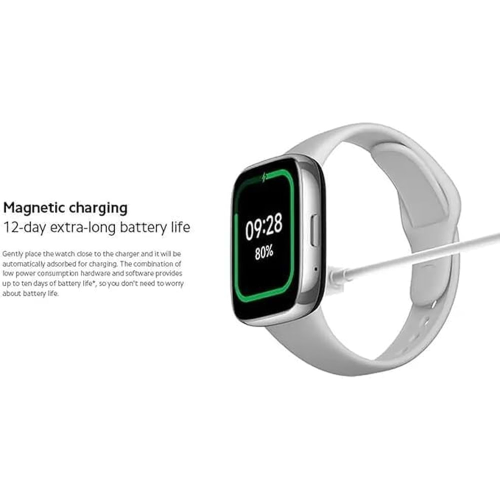 Xiaomi Redmi Watch 3 Active, 1,83 inç (4,6 cm) LCD Ekran Gri