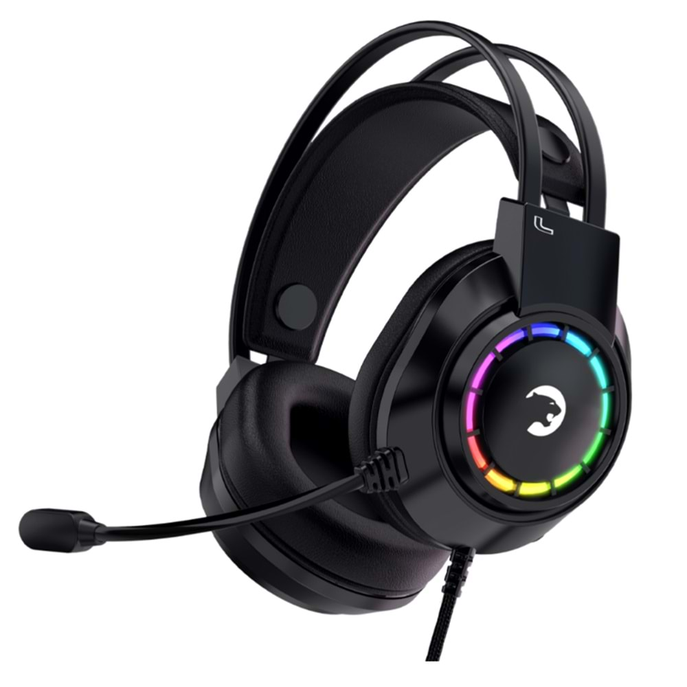 GamePower Voldon Siyah 7.1 Surround Rainbow Gaming Kulaklık