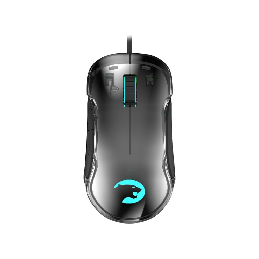 GamePower Translucent 10.000DPI 7 Tuş RGB Profesyonel Optik Gaming Mouse