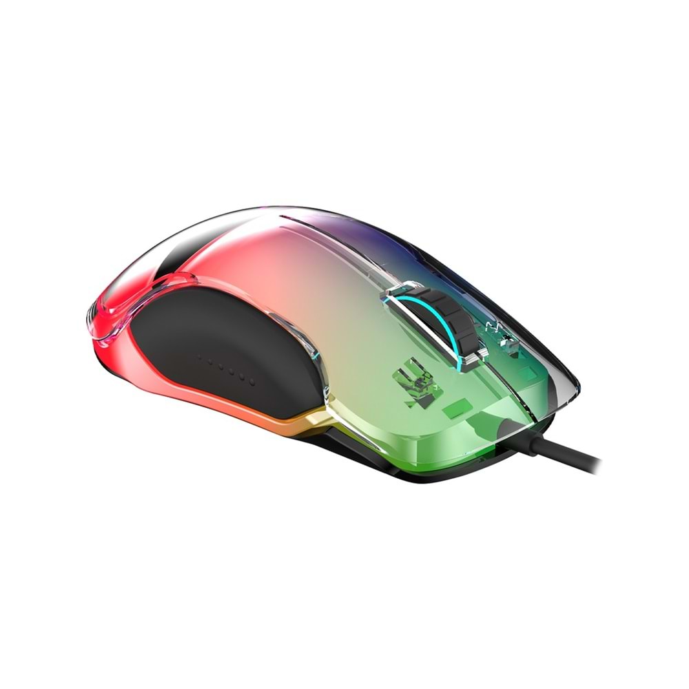 GamePower Translucent 10.000DPI 7 Tuş RGB Profesyonel Optik Gaming Mouse