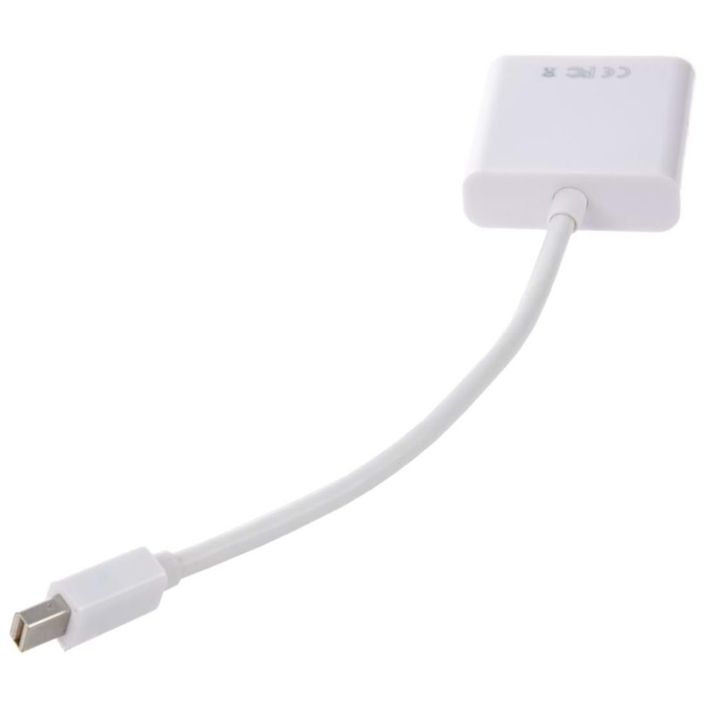 Mini Displayport to VGA Çevirici Dönüştürücü Macbook Adaptör Kablosu AL4689