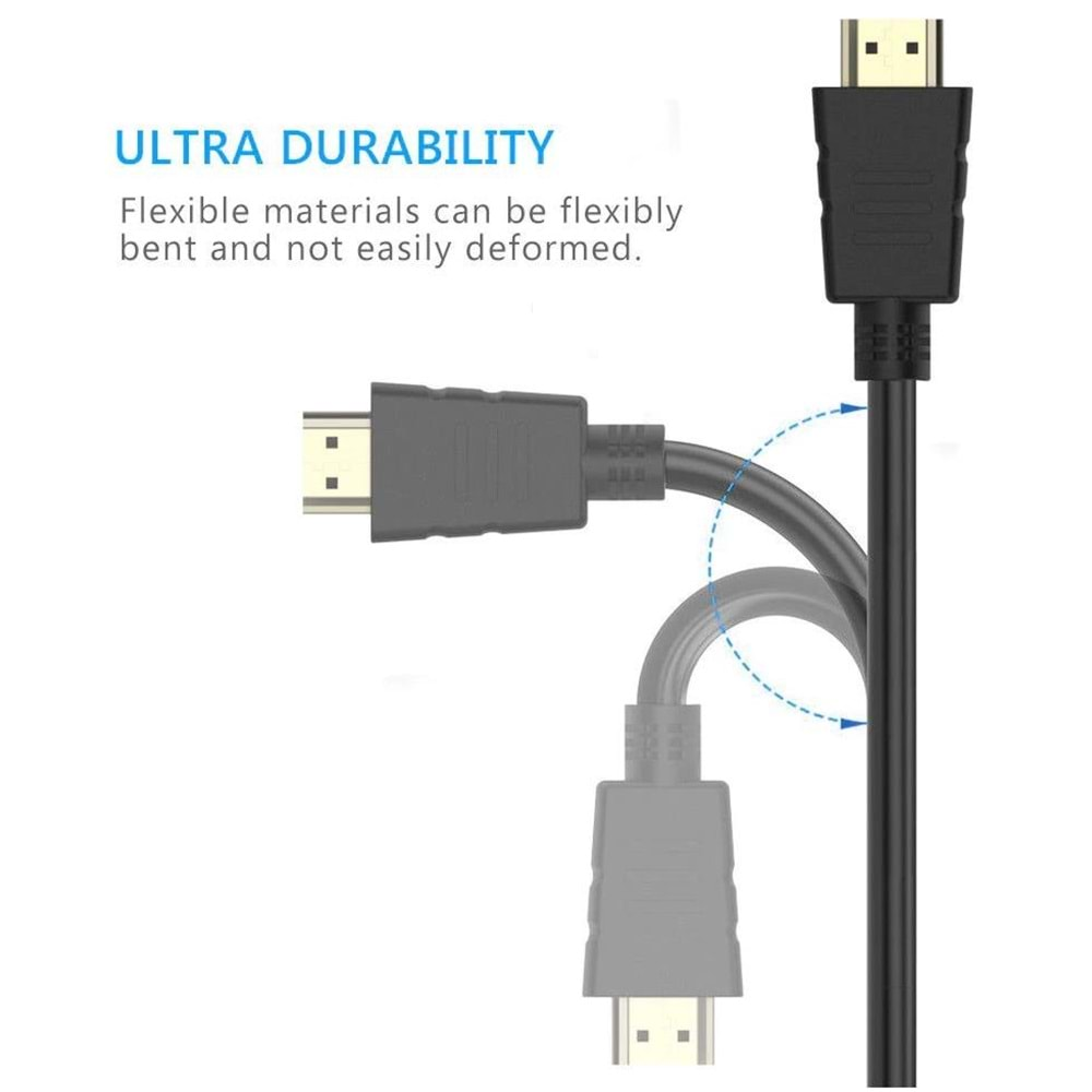 Hdmi Tv Lcd Monitör Erkek Bağlantı Kablosu 1.5metre 4294