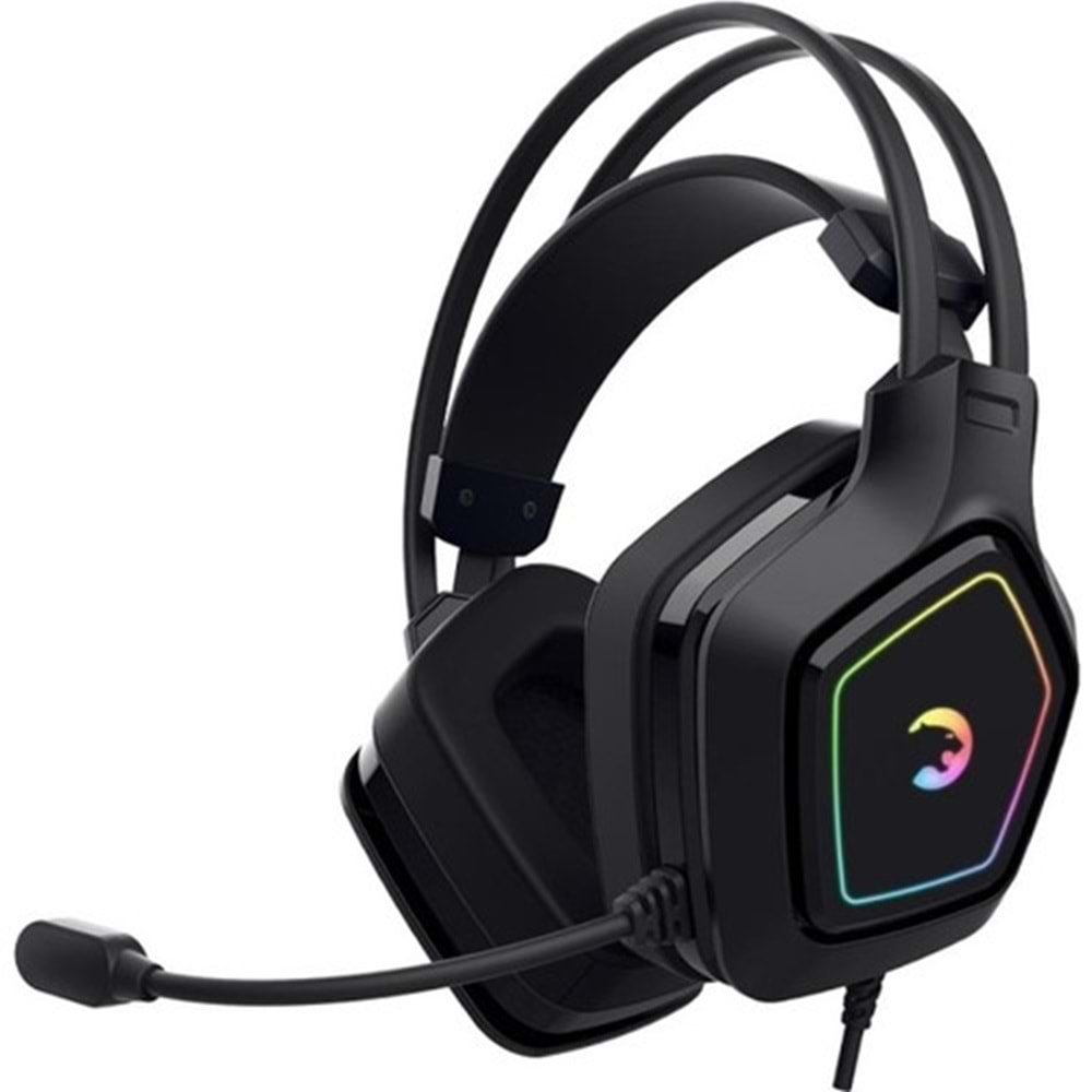 GamePower Mihawk Pro Siyah 7.1 Surround Hi-Fi RGB Titreşimli Gaming Kulaklık (Memory Foam)