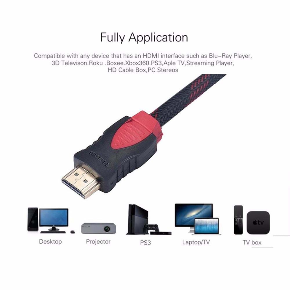 Hdmi Kablosu 1.4b 3D 1.5 Metre Hdmi Görüntü Kablosu 4239