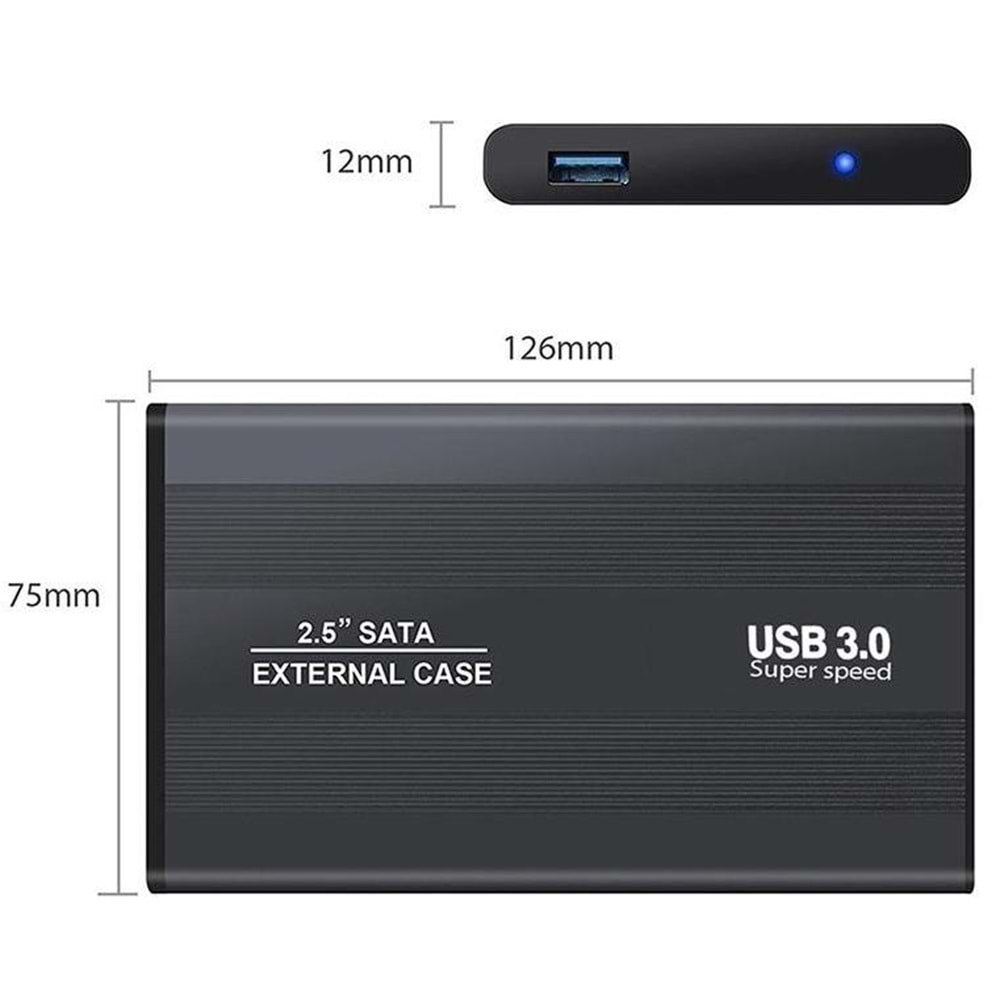 USB 3.0 Sata Ssd Harici Taşınabili Harddisk Kutusu 5262