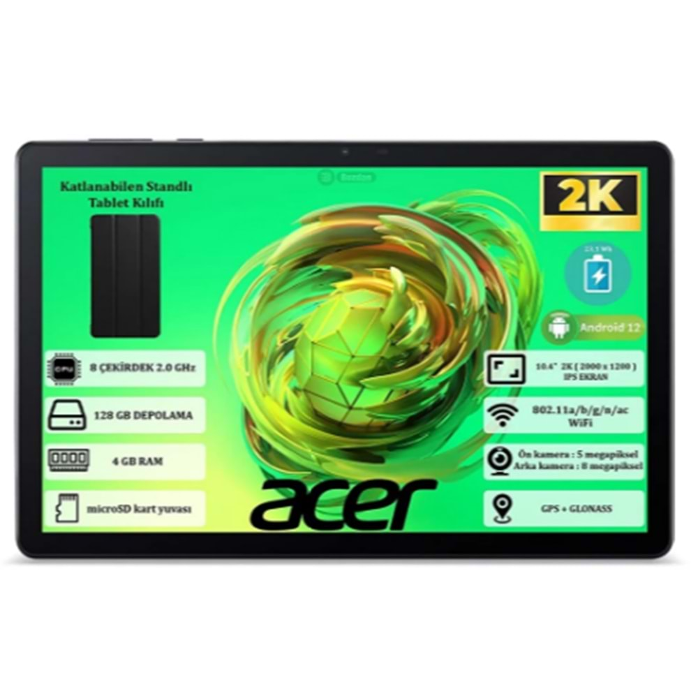 Acer Iconia Tab P10 NT.LFSEY.001 4 GB RAM 128 GB 10.4