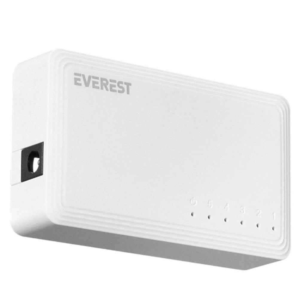 Everest ESW-515G 5 Port 10-100-1000Mbps Gigabit Ethernet Switch Hub