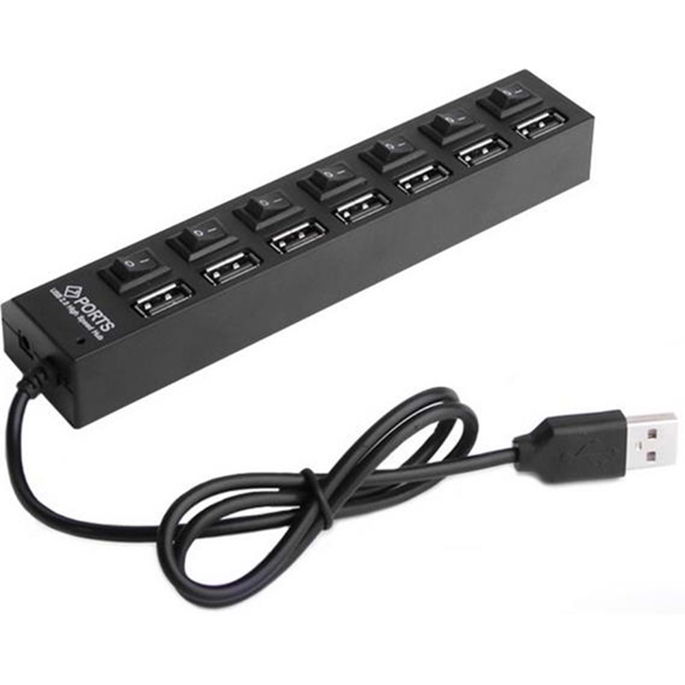 7 Port Usb Hub Switch Çoklayıcı Çoğaltıcı 4874