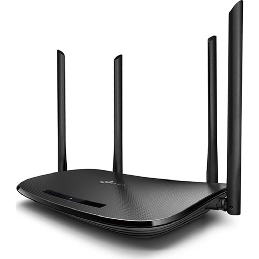 TP-Link Archer VR300, AC1200 Mbps, 4 Ethernet Portu ve 4 Harici Anten, Tether Uygulaması ile Kolay Kurulum, Dual-Band Fiber Destekli Wi-Fi 5 VDSL/ADSL Modem Router