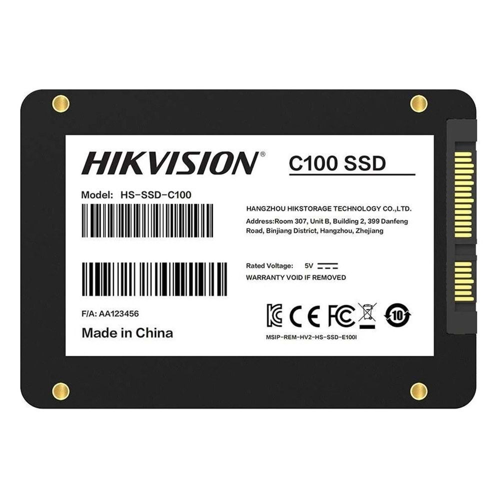 Hikvision Hs-SSD-C100-240G 240GB SATA3 SSD