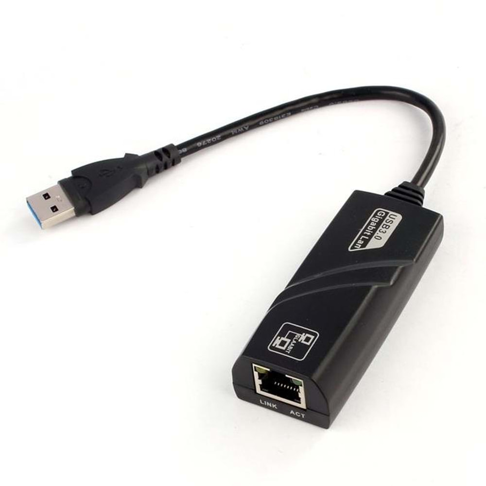 Usb 3.0 To Ethernet Çevirici Dönüştürücü Adaptör (Gigabit destekli) 4939