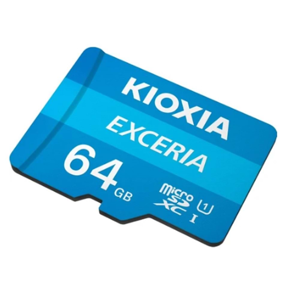 Kioxia 64GB Exceria Micro SDXC UHS-1 C10 100MB/sn Hafıza Kartı