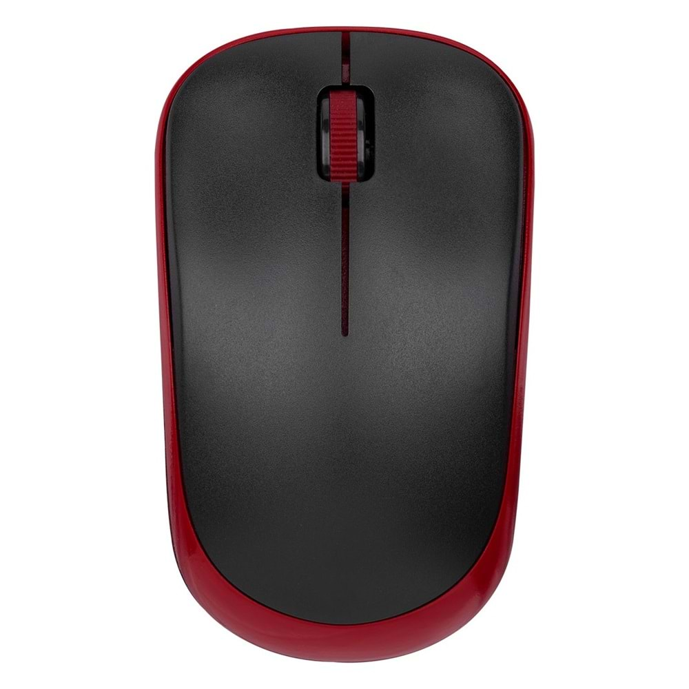 Everest SM-833 Usb Siyah/Bordo 1200dpi Optik Kablosuz Mouse