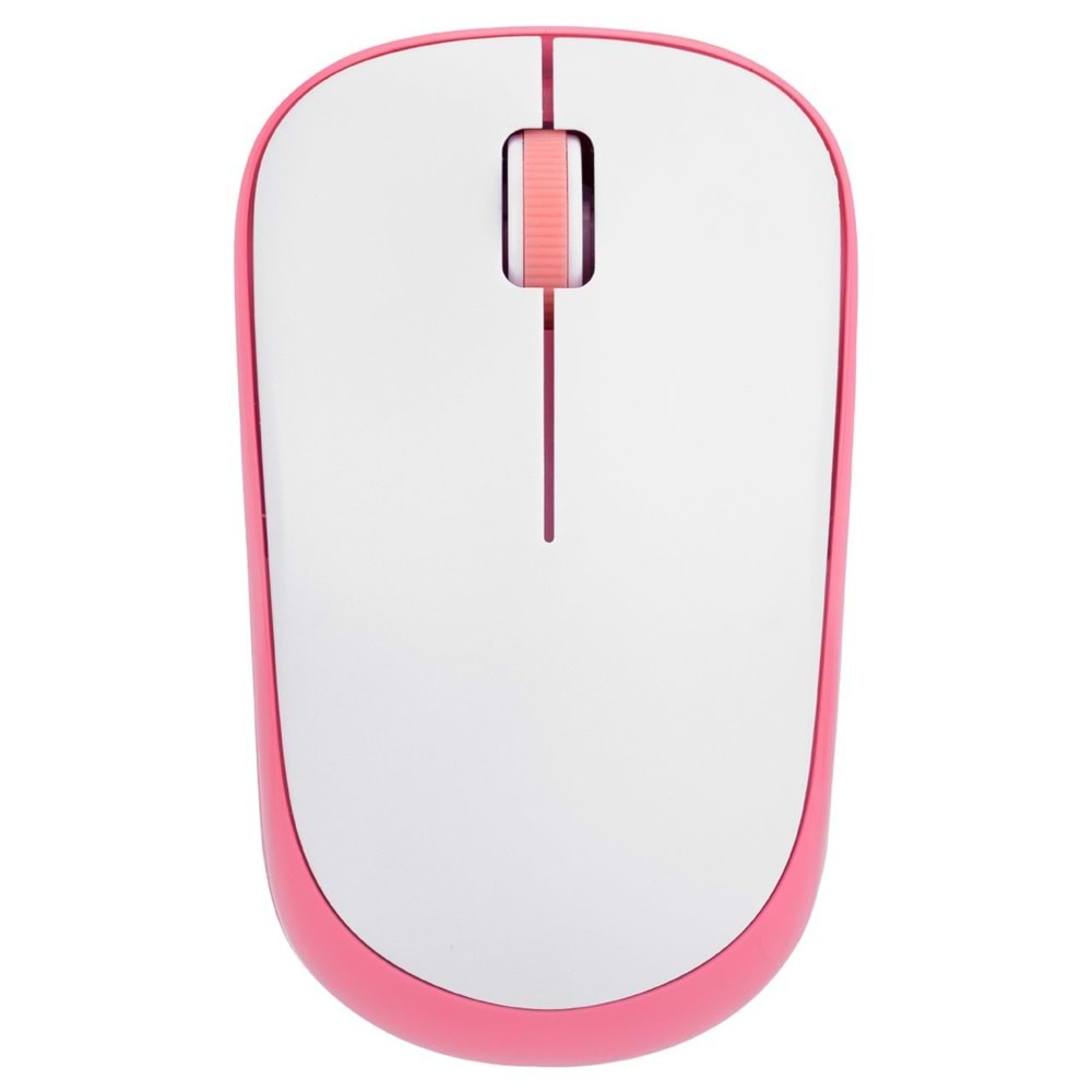 Everest SM-833 Usb Beyaz/Pembe 1200dpi Optik Kablosuz Mouse