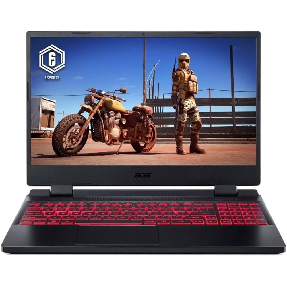 Acer Nitro 5 AN515-58-544K Dizüstü Oyuncu Bilgisayarı, Intel Core i5-12450H İşlemci, 8 GB RAM, 512 GB SSD, 15.6 inç FHD 144Hz Ekran, NVIDIA GeForce RTX 3050 4 GB Ekran Kartı, FreeDOS, Siyah