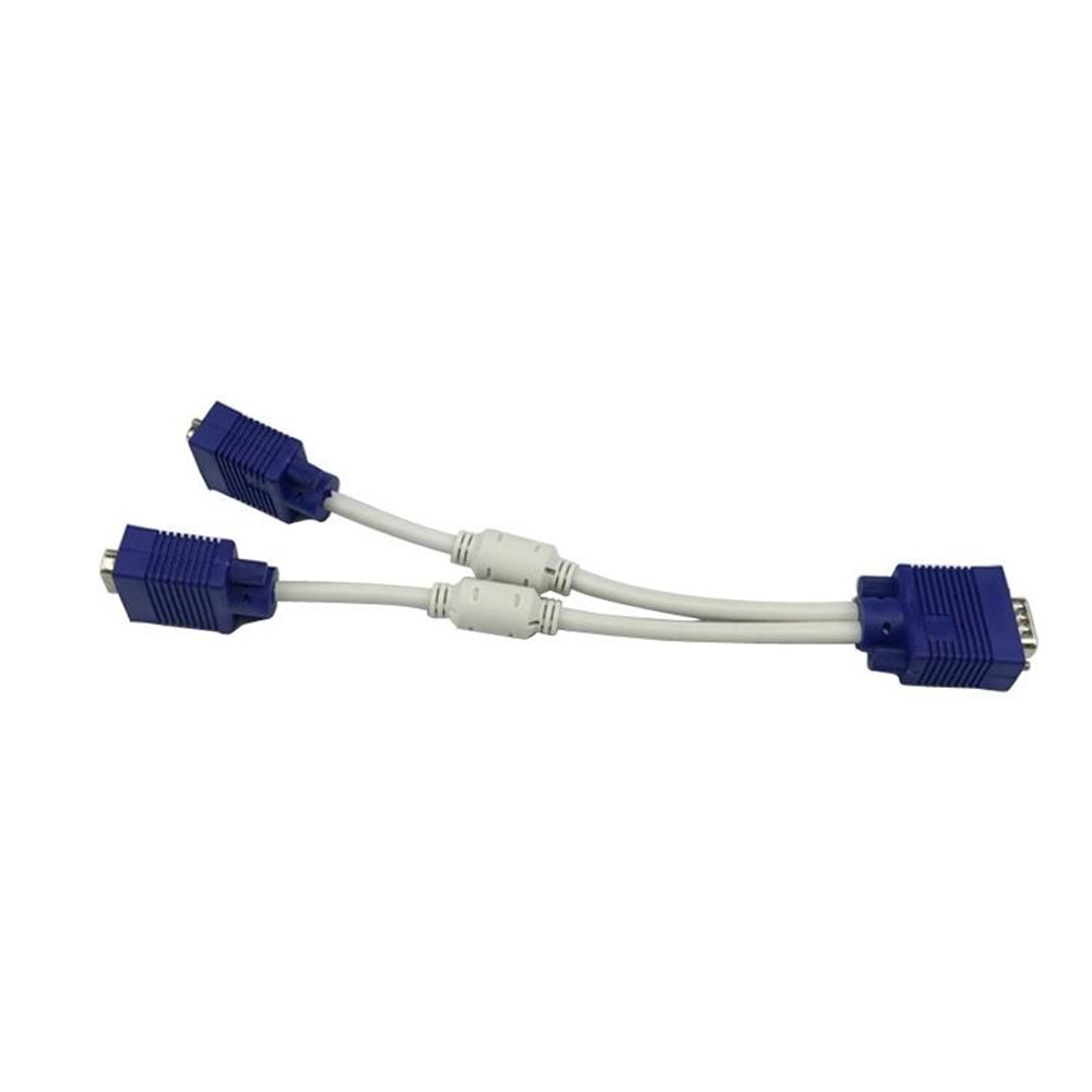 Vga Y Kablo Çoklayıcı Switch Splitter Kablosu Çoklu Monitör Tv 4567