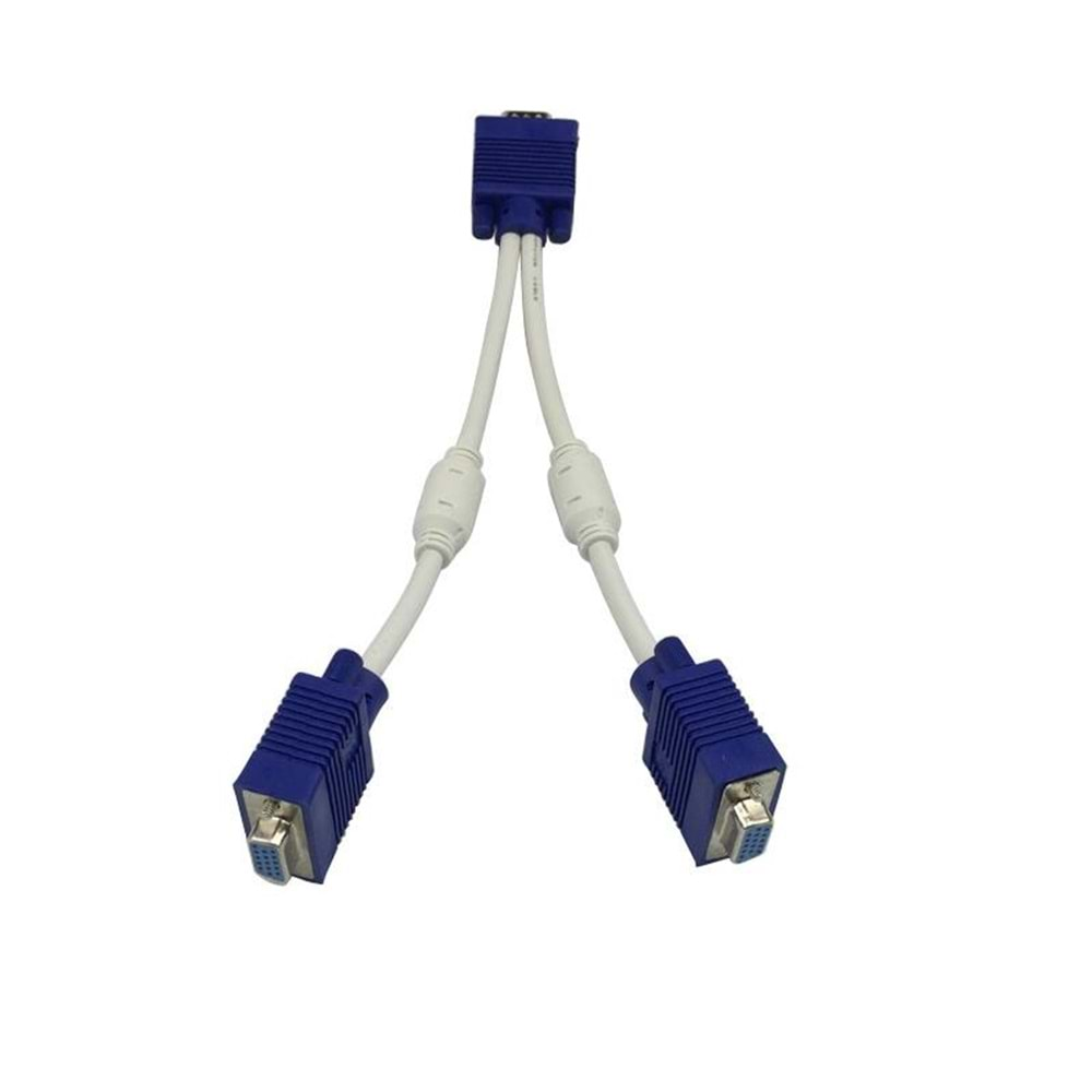 Vga Y Kablo Çoklayıcı Switch Splitter Kablosu Çoklu Monitör Tv 4567