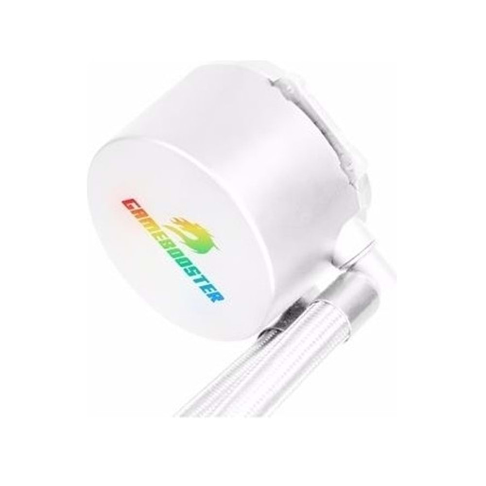 Gamebooster Tıtan 240 Rainbow 240MM Beyaz Sıvı Soğutucu