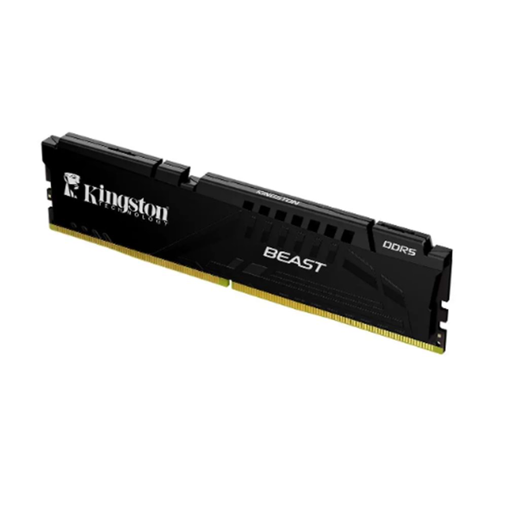 Kingston Beast KF556C36BBE-16TR 16GB (1x16) DDR5 5600Mhz CL36 Siyah Gaming RAM (Bellek)