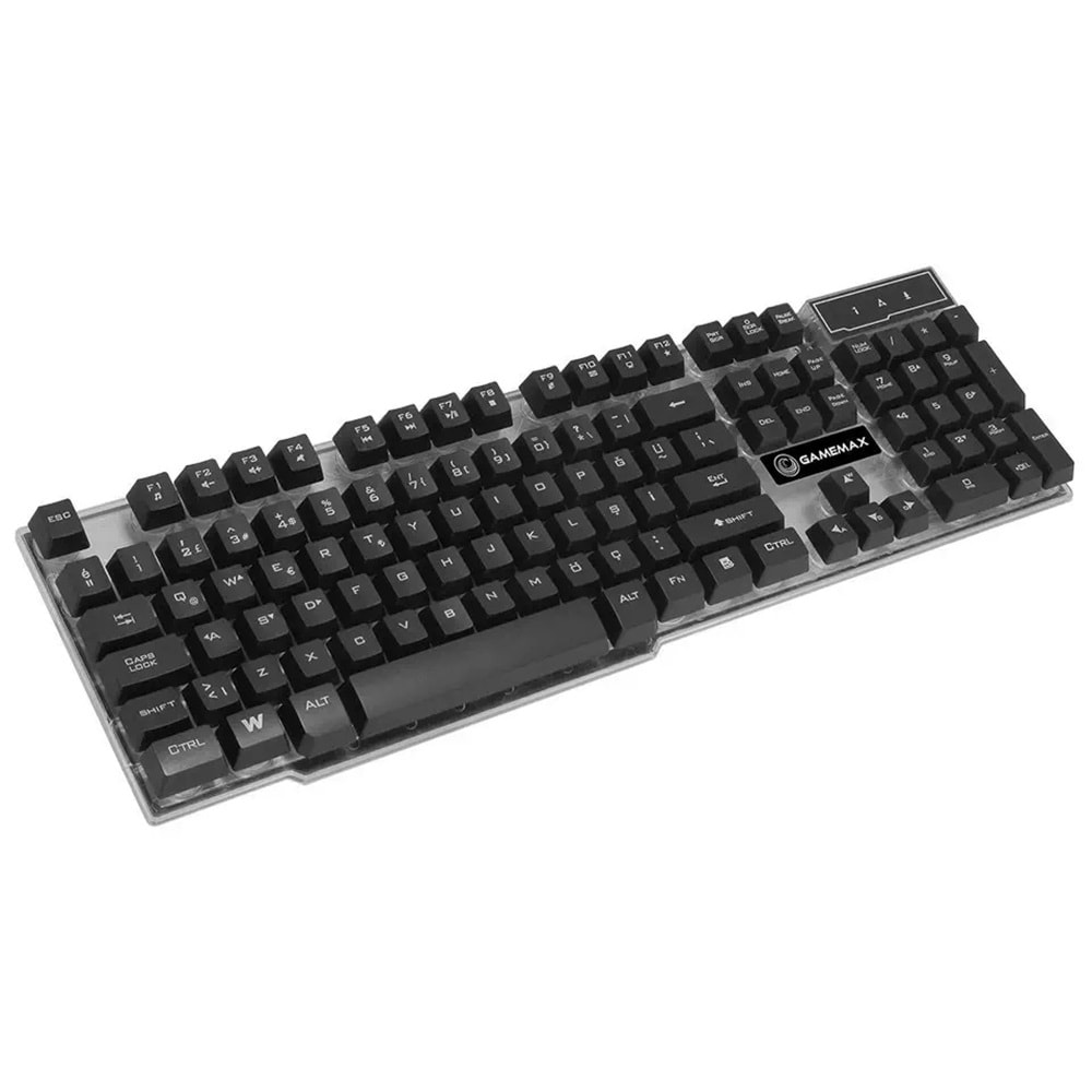 FRISBY Gamemax FK-G508QU 3 Renk Işıklı USB Gaming Klavye