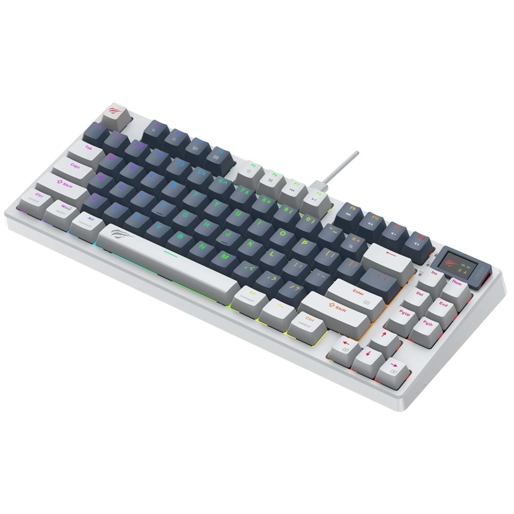 Havit Gamenote KB884L RGB Red Switch Mekanik Gaming (Oyuncu) Klavye