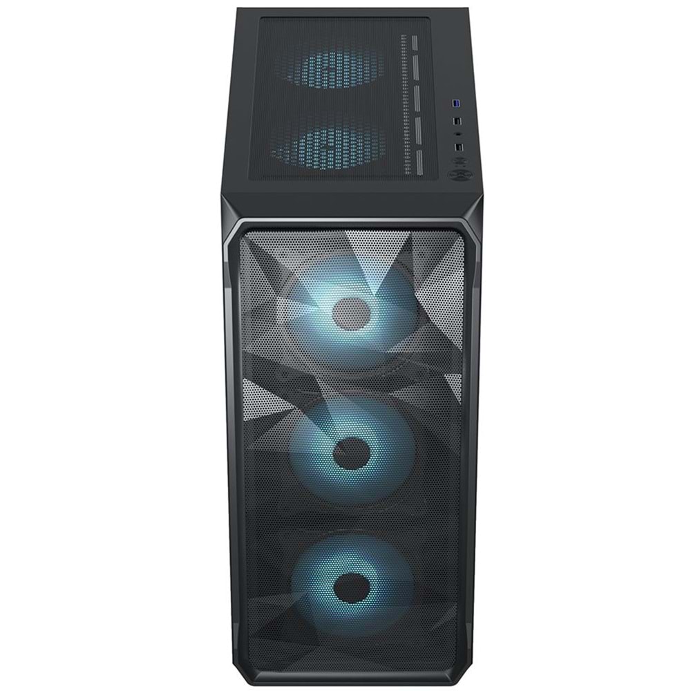 Frisby FC-9485G 600W 80+ Bronze 4x120mm RGB Fan Temperli Cam Mesh USB 3.0 ATX Mid-Tower Gaming (Oyuncu) Kasa