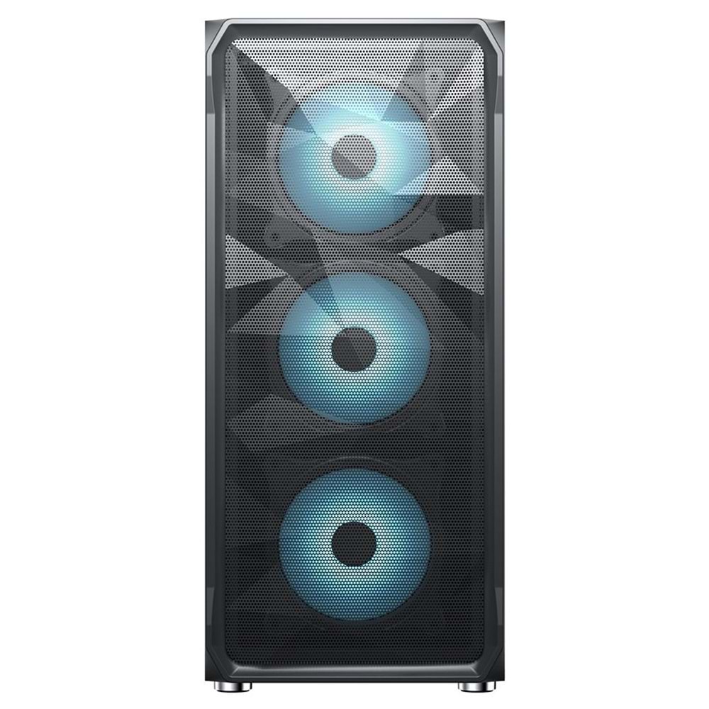 Frisby FC-9485G 600W 80+ Bronze 4x120mm RGB Fan Temperli Cam Mesh USB 3.0 ATX Mid-Tower Gaming (Oyuncu) Kasa