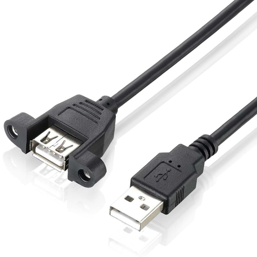 Usb Dişi Erkek Panel Tipi Data Uzatma Kablosu 1 Metre 4886