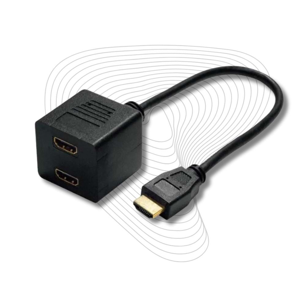 2 Port Hdmi Splitter Switch Çoklayıcı Çoklu Ekran 4587