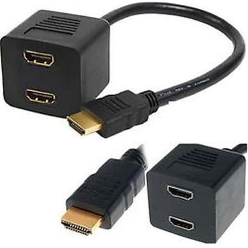 2 Port Hdmi Splitter Switch Çoklayıcı Çoklu Ekran 4587