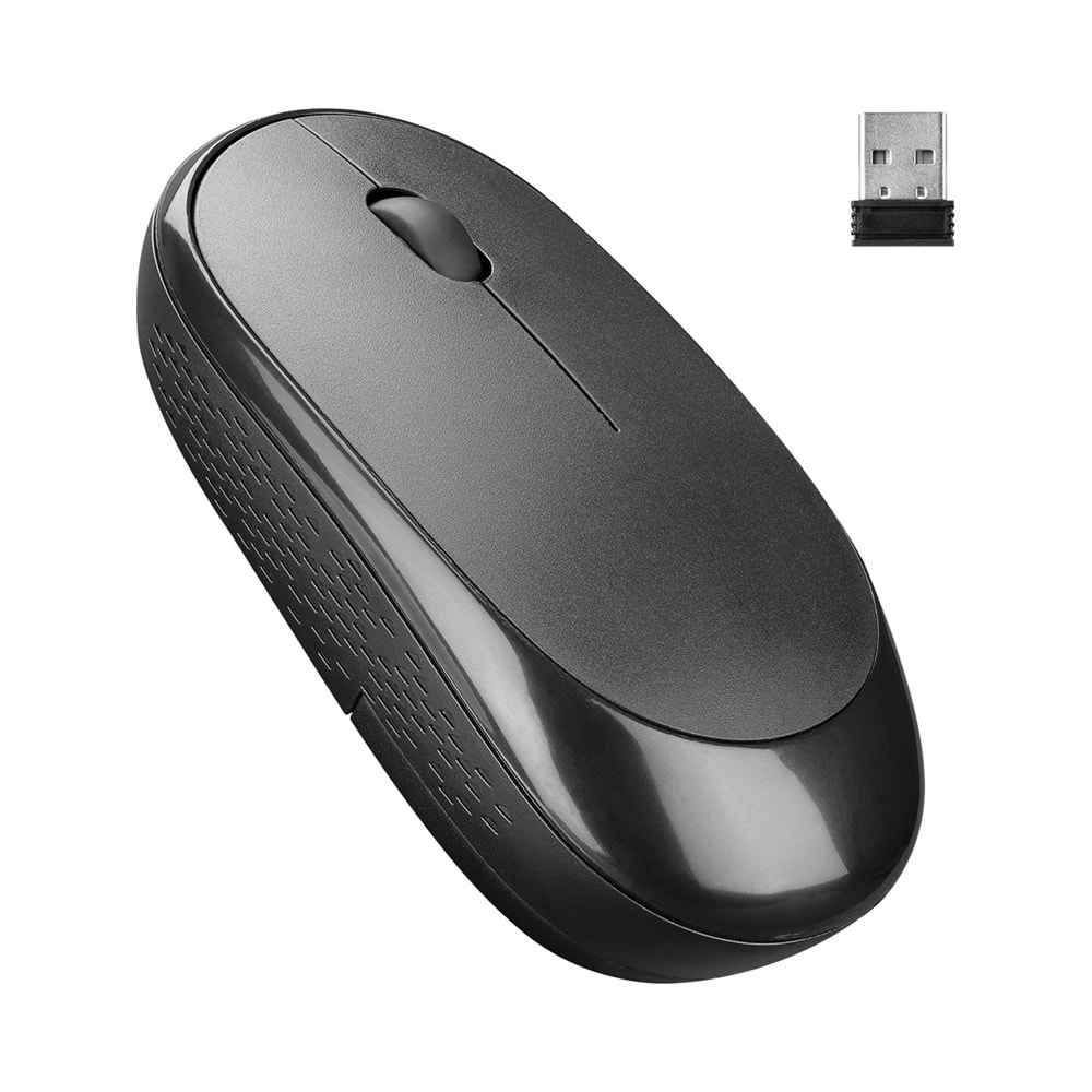 Everest KM-6121 Siyah Kablosuz Q Slim Klavye + Mouse Set