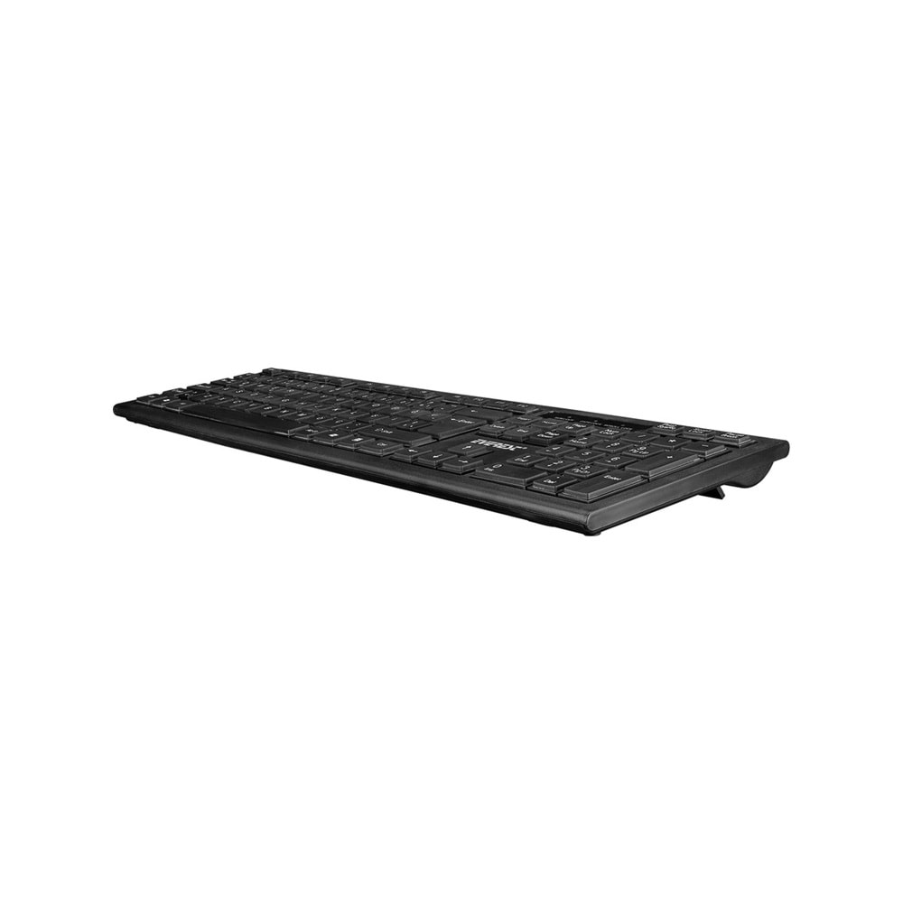 Everest KM-6121 Siyah Kablosuz Q Slim Klavye + Mouse Set