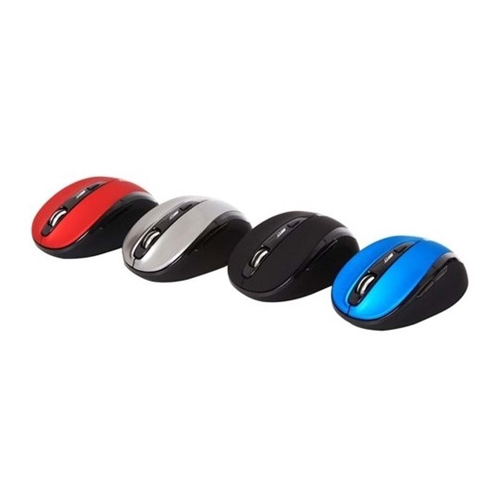 Everest Sm-613 Kırmızı/Siyah 2.4Ghz Optik Kablosuz Mouse