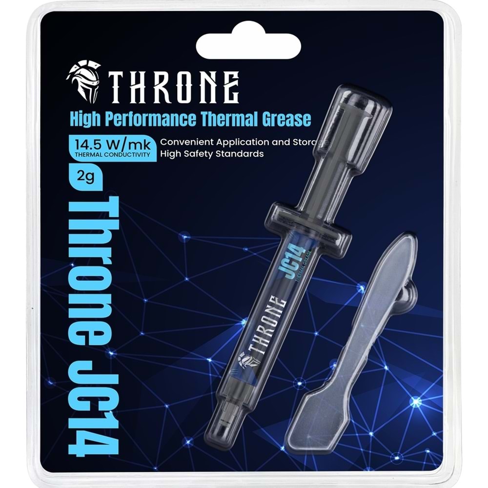 Throne JC14 14.5W/MK Termal Iletkenlikli Yüksek Performans Termal Macun - 4gr