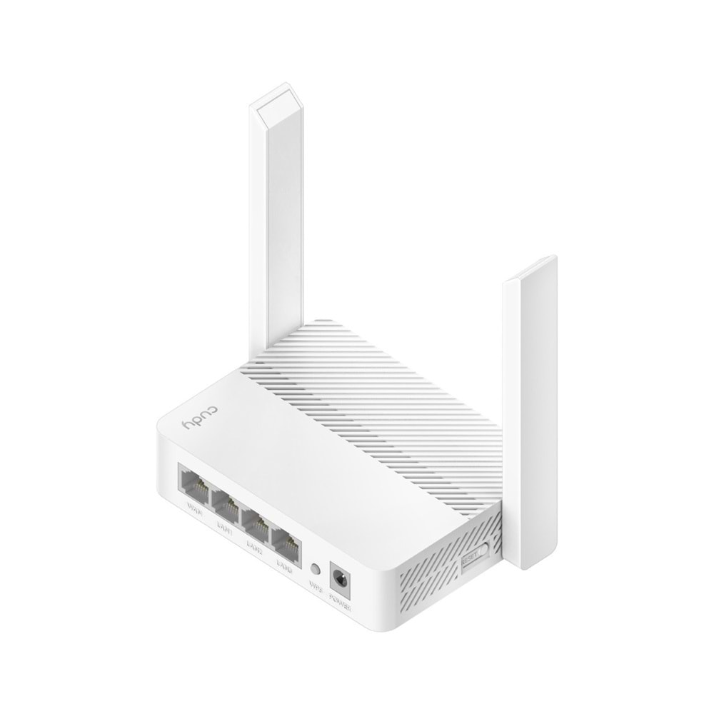 Cudy WR300 Mesh Uyumlu 2.4ghz 300MBPS 3 Port Router