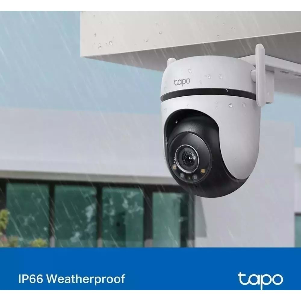 TP-LİNK TAPO C520WS 2K QHD GECE GÖRÜŞLÜ 512GB MİCRO SD DESTEKLİ DIŞ MEKAN Wİ-Fİ KAMERA