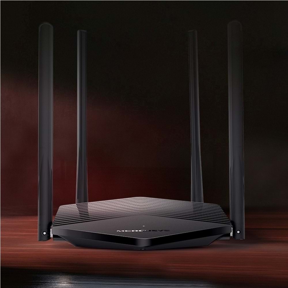 Mercusys MR60X, AX1500 Mbps, Gigabit Portları, Fiber Destekli, Akıllı Bağlantı, WPA3, Mobil Uygulama ile Kolay Kurulum, VPN Destekli