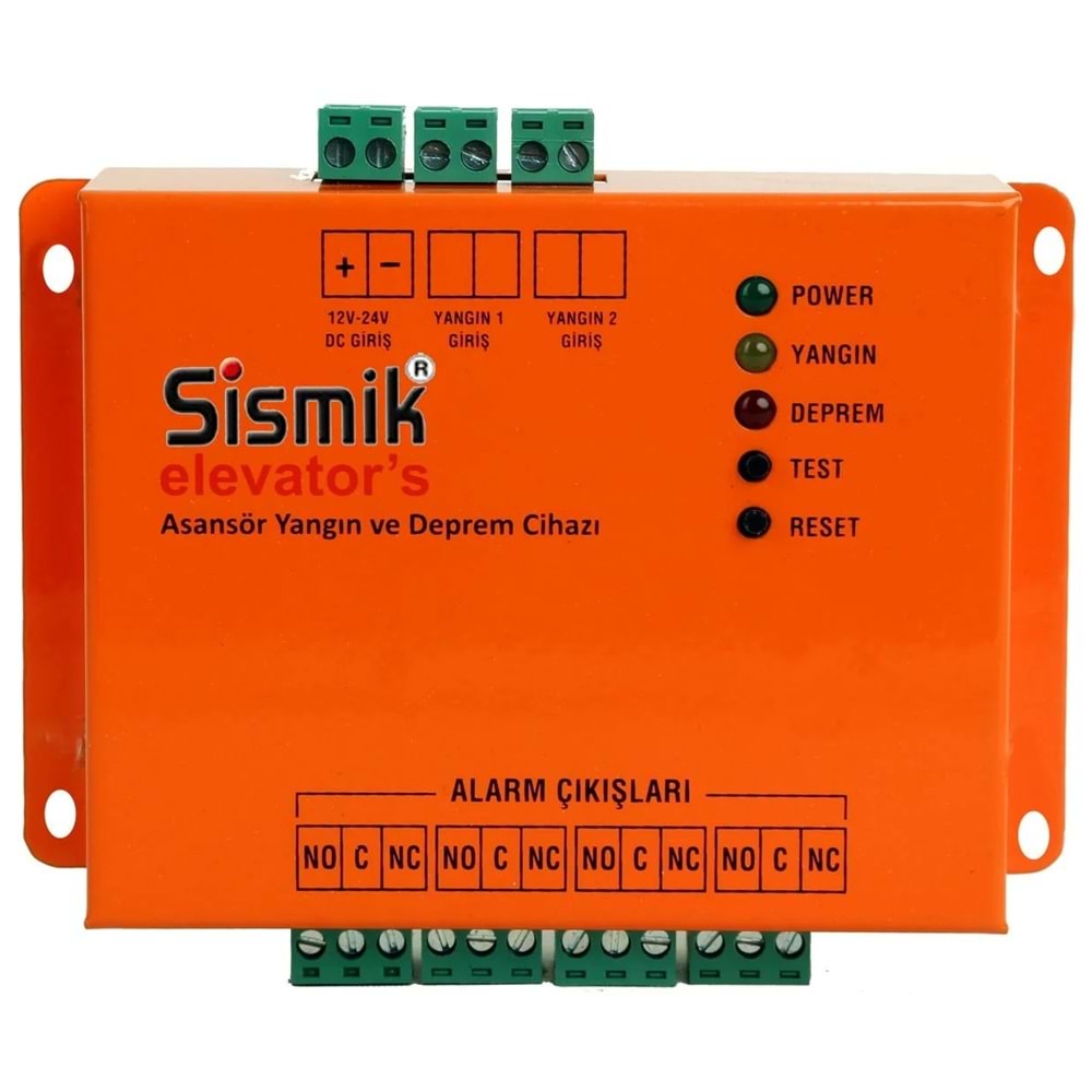 SİSMİK elevator's | Asansör-Yangın Deprem Cihazı