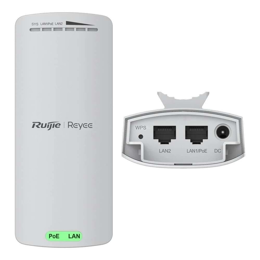 Ruijie Reyee RG-EST100-E 2.4Ghz 300 Mbps Dış Ortam Noktadan Noktaya Acces Point (Kutu İçeriği 2 Adet )