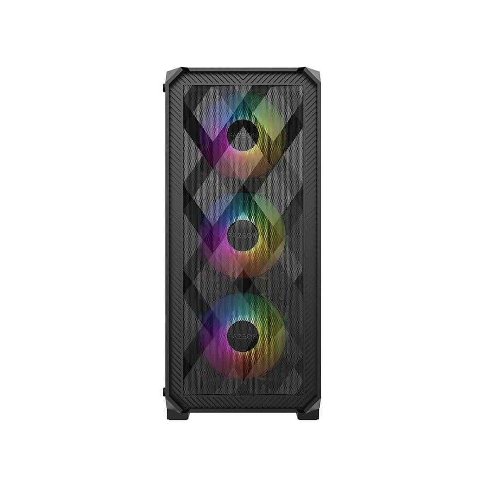 FAZEON F4 650W 80PLUS BRONZE Mesh 4x120mm ARGB Fanlı E-ATX Bilgisayar Kasası