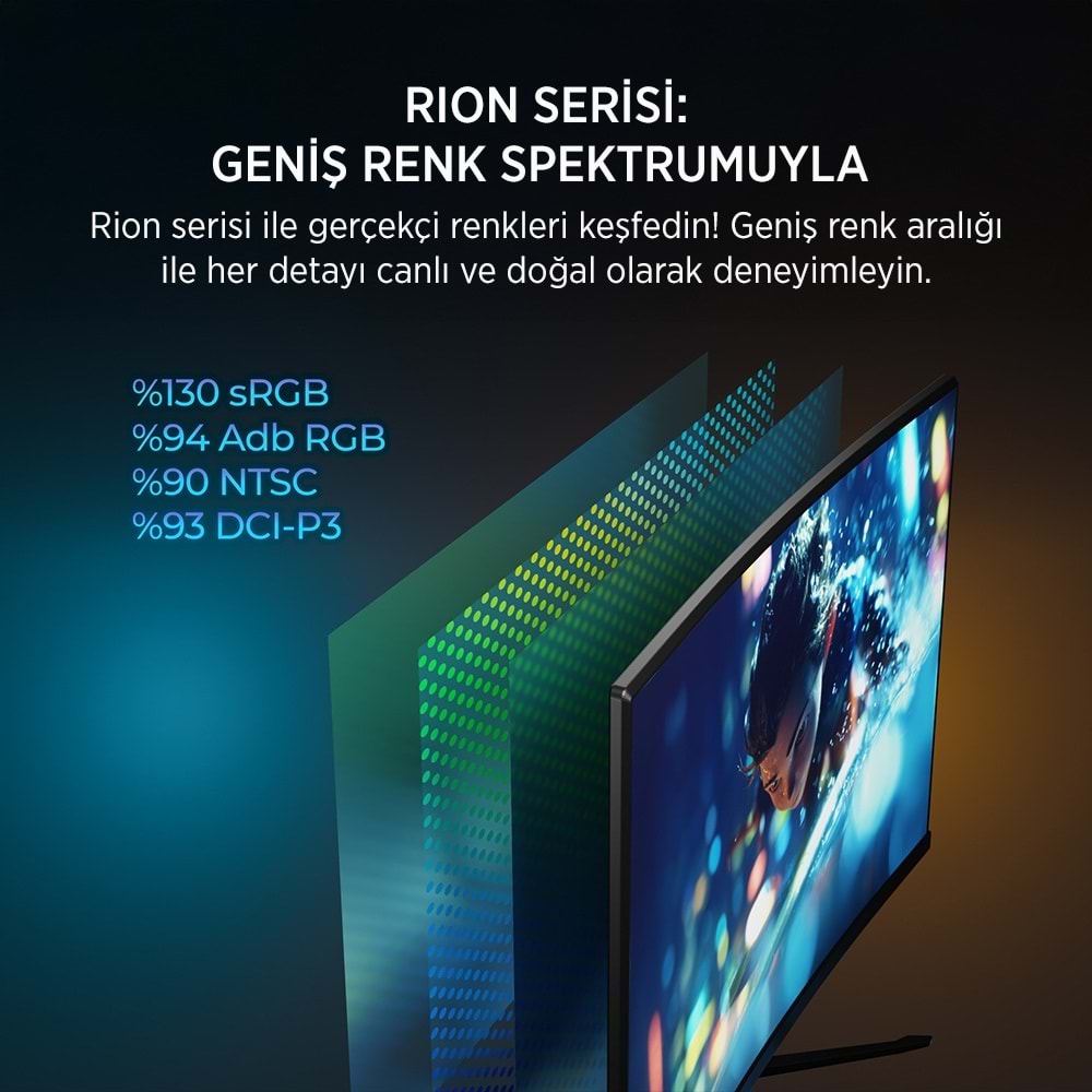 James Donkey Rion R40 24¨ 240Hz 0.5Ms FHD VA Panel Gaming Monitör (Sıfır Ölü Piksel Garantili)
