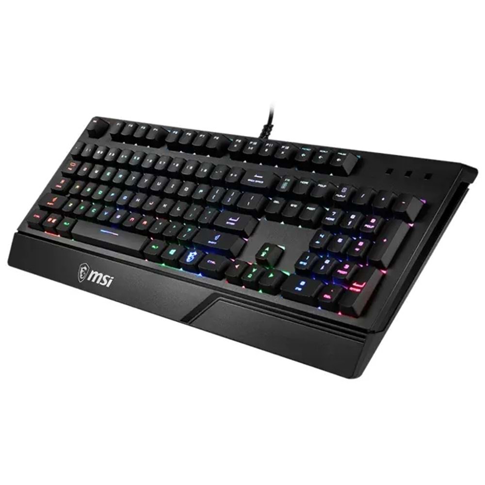 MSI Vigor GK20 TR Q RGB Membrane Kablolu Gaming (Oyuncu) Klavye