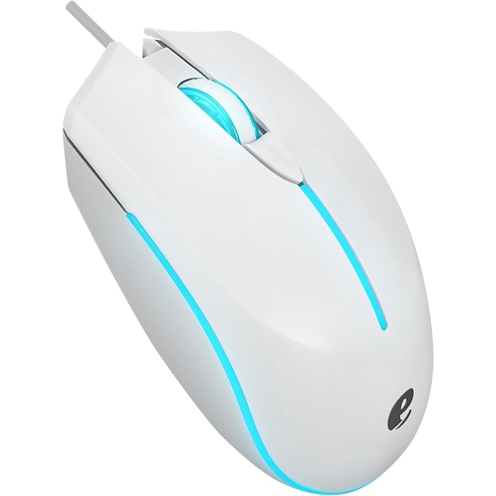 Acer Emachines EAM020 USB Beyaz Rainbow Aydınlatmalı Mouse