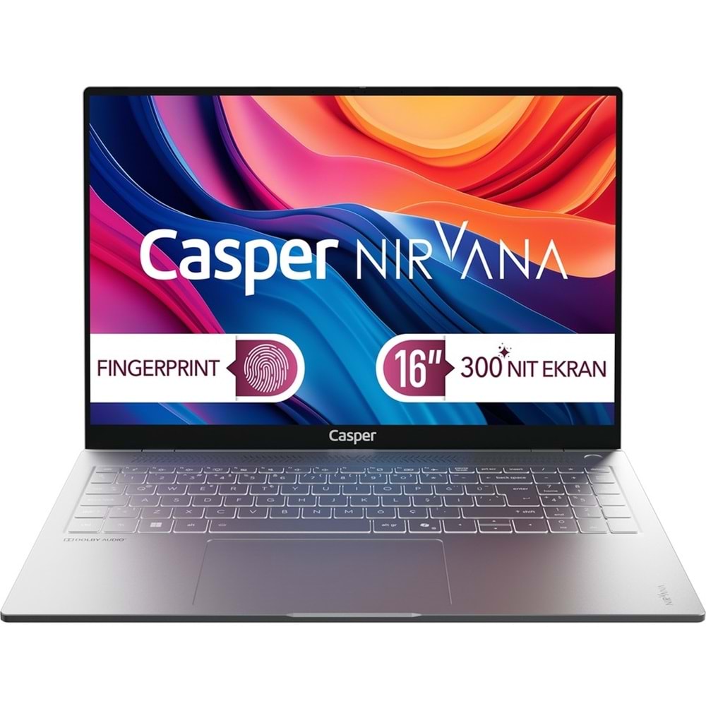 Casper Nirvana S100 Intel Core i7 13620H 16GB 1TB SSD Freedos 16