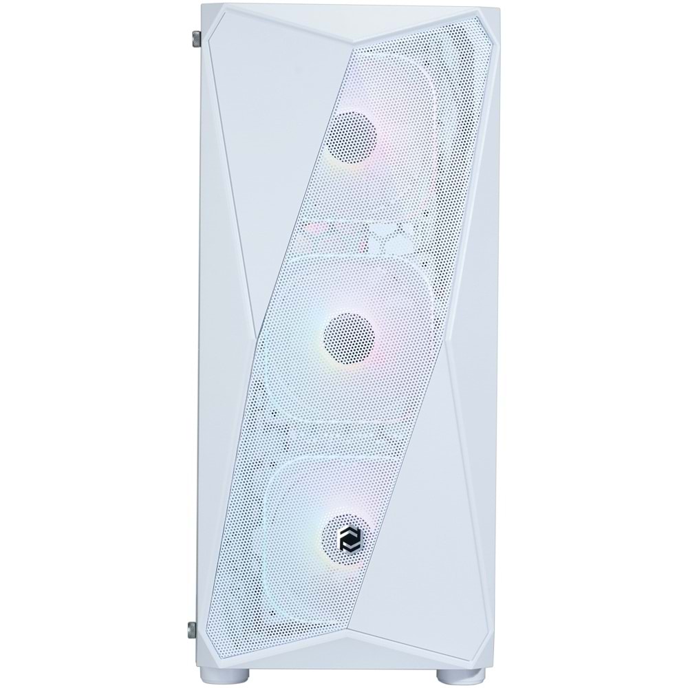 Frisby FX-105 600W 80+ 4xARGB FAN Mid Tower Beyaz Gaming (Oyuncu) Kasa