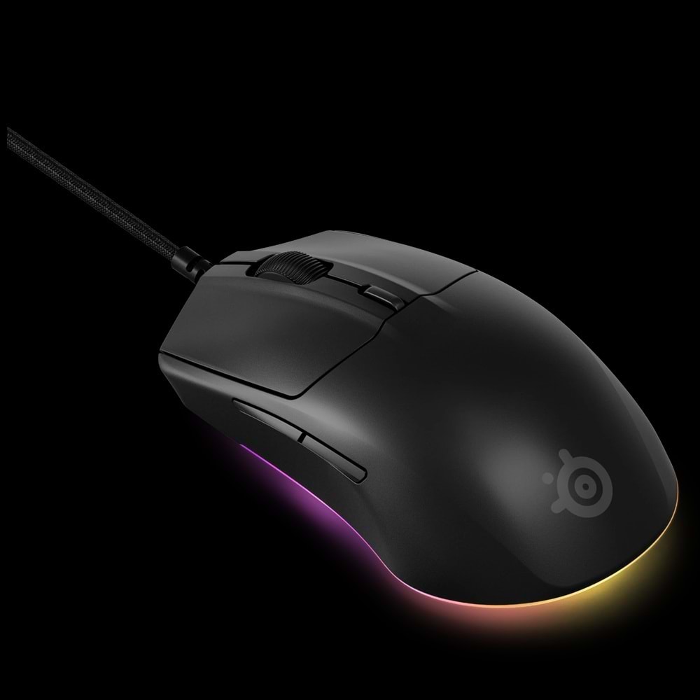 SteelSeries Rival 3 Gen 2 SSM62515 Optik 6 Tuş 8500DPI Siyah Kablolu Gaming (Oyuncu) Mouse
