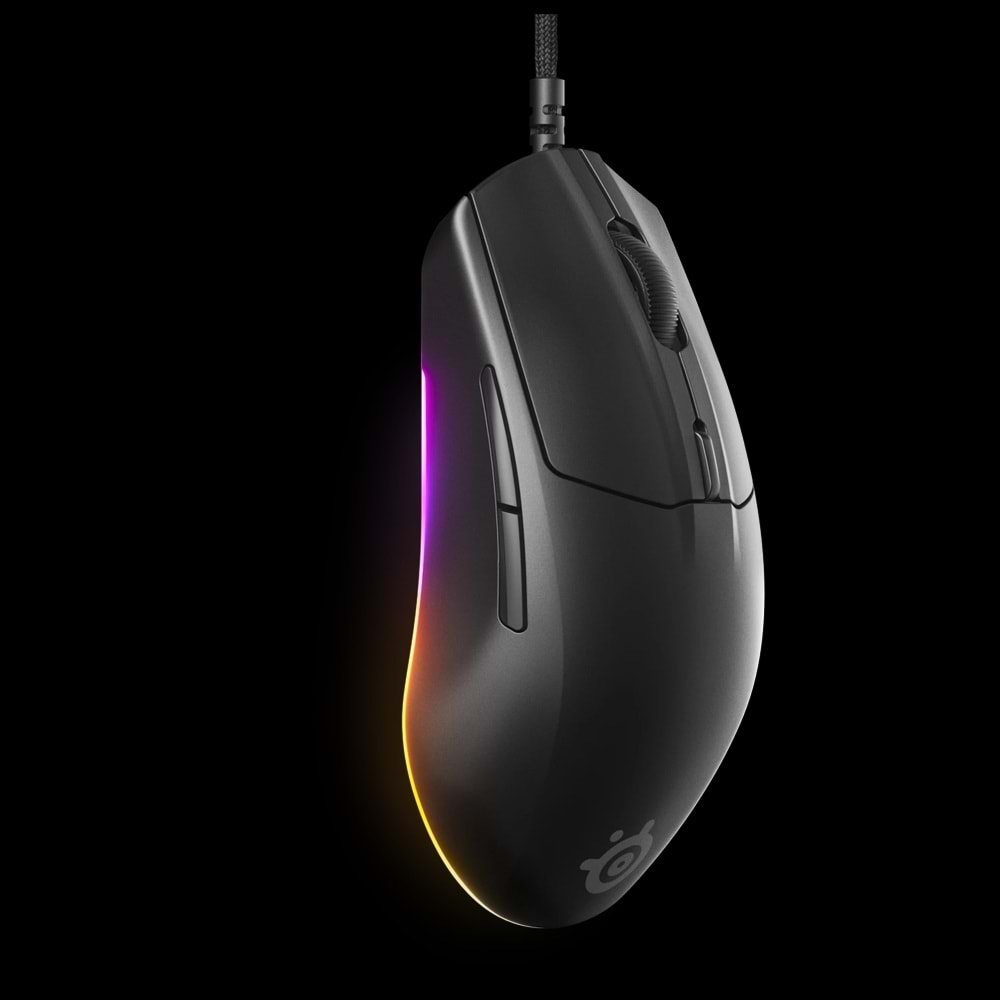 SteelSeries Rival 3 Gen 2 SSM62515 Optik 6 Tuş 8500DPI Siyah Kablolu Gaming (Oyuncu) Mouse