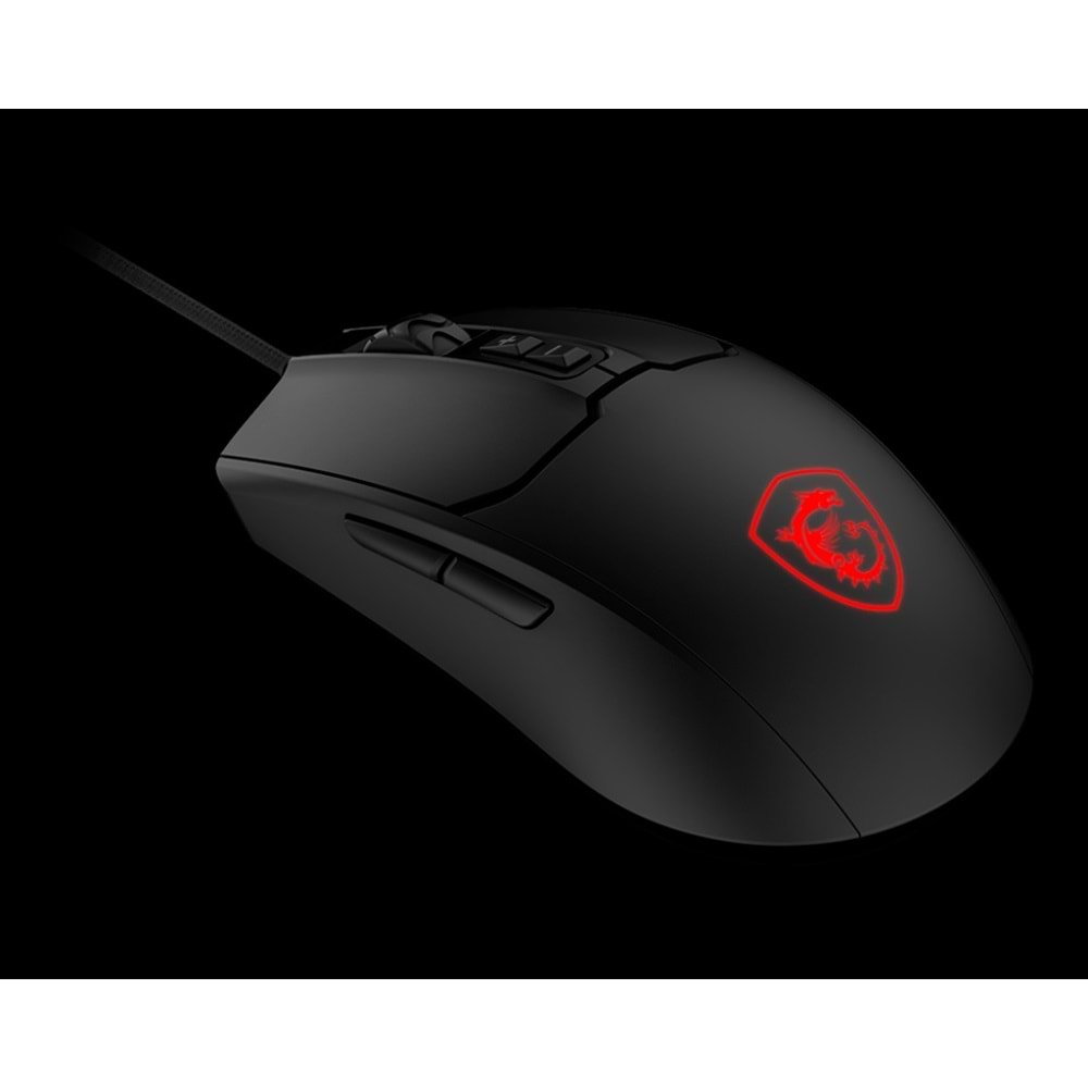 MSI FORGE GM100 Siyah Kablolu Gaming (Oyuncu) Mouse