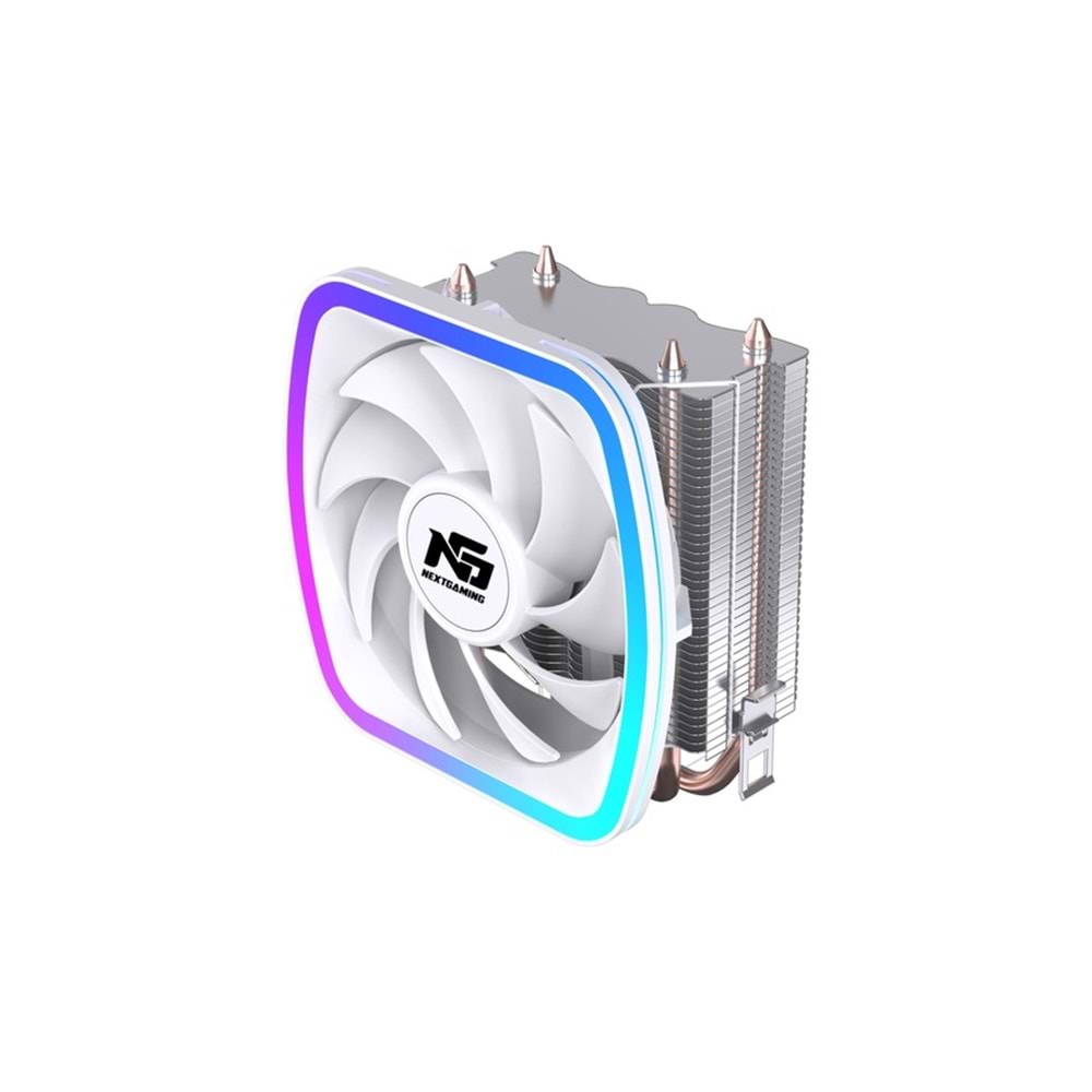 Ng Frost 200 120w Tdp Sessiz Kule Tipi Cpu 2 Borulu Soğutucu Beyaz